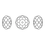 Swarovski 5040 4 mm Crystal Paradise Shine Flat Round Beads x20