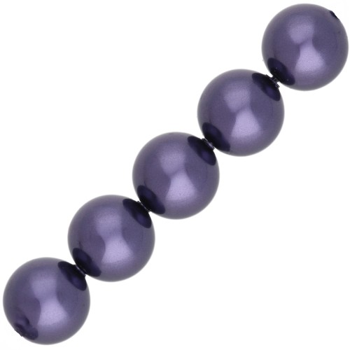 Swarovski 5810 6 mm Pearl Beads - Crystal Iris Pearl x10