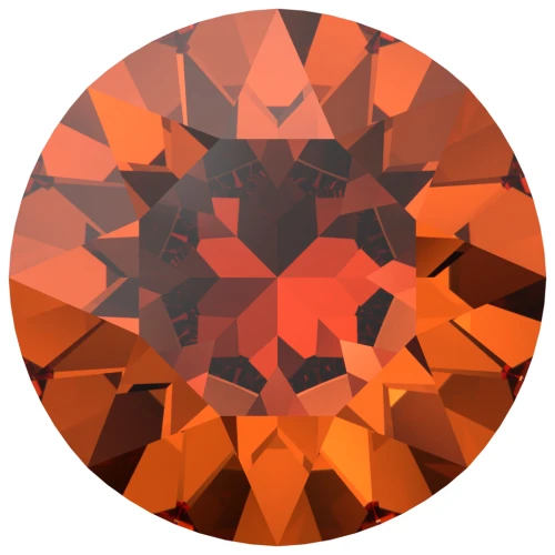 PureCrystal 1088 8 mm Cabochon - Persian Red x1