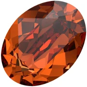 PureCrystal 4120 Cabochon, 8x6 mm - Persian Red x1