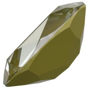 PureCrystal 4120 Cabochon, 14x10 mm - Crystal Herbal Green Lux x1