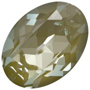 PureCrystal 4120 Cabochon, 18x13 mm - Crystal Herbal Green Lux x1