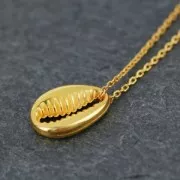 Choker oval links1 mm Fine Gold plated x50cm