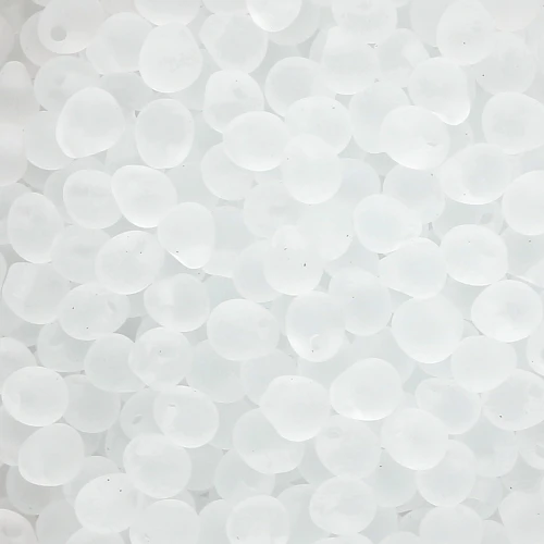 Miyuki Mini Drops 3.4 mm DP131F - Crystal Mat x8g
