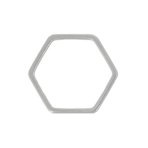 Honeycomb spacer  18.5 mm rhodium x4