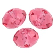 Swarovski 5040 6 mm Flat Round Bead - Padparasha x1