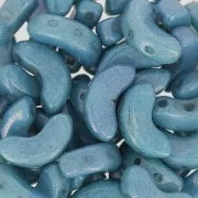 Arcos® by Puca® 5x10 mm Chalkwhite Blue Ceramic Look x10g