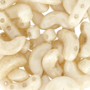 Arcos® by Puca® 5x10 mm Opaque Beige Ceramic Look x10g