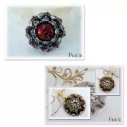 Minos® by Puca® 2.5x3 mm Dark Plum Metallic Mat x5g