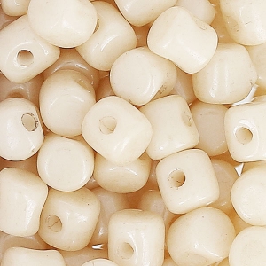 Minos® by Puca® 2.5x3 mm Opaque Beige Ceramic Look x5g