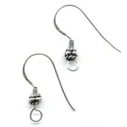 925 Sterling Silver Earwires 20mm x2