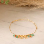 Cubes faceted3 mm fine Gold plated x10