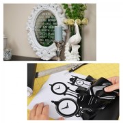 Permanent glossy vinyl for Silhouette 22 cm Brown x3m