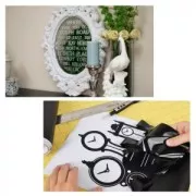 Permanent glossy vinyl for Silhouette 22 cm Brown x3m