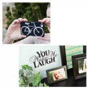 Permanent glossy vinyl for Silhouette 22 cm Brown x3m