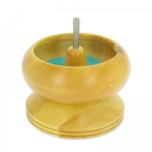 Maxi 11cm wood bead spinner x1