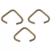 Triangle Jumprings open 5x5x0.55mm bronze x50