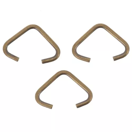 Triangle Jumprings open 5x5x0.55mm bronze x50