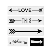 Lightbox Heidi Swapp - Slides Love/This/Fabulous/motif flèches