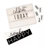 Lightbox Heidi Swapp - Slides Love/This/Fabulous/motif flèches