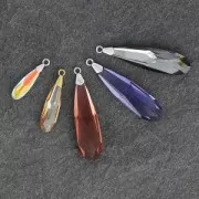 Prismatic Drop PureCrystal 6533 17.5mm Crystal Golden Shadow/doré x1