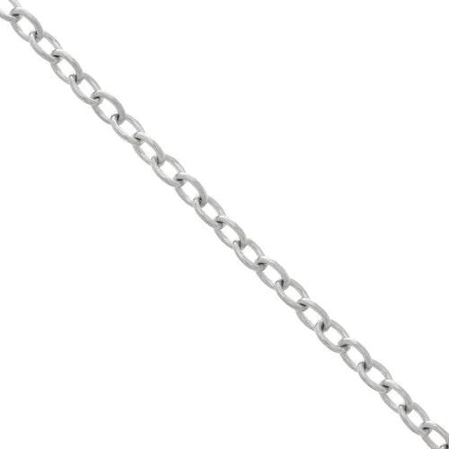 Chain oval links 6x4.6 mm Stainless steel x99cm