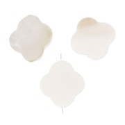 Flower beads  Mother-of-Pearl 12 mm Natural x1|raw }}