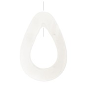 Drop mother of pearl 35 mm Natural x1|raw }}