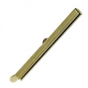 Terminator for beads weaving 40 mm bronze tone x1|raw }}