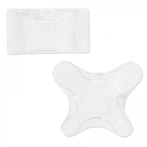 Butterfly Glass to fill 25x22x14mm x1