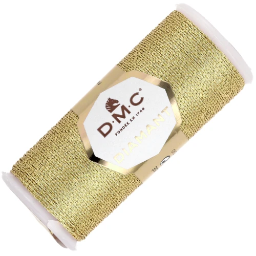 Embroidery thread DMC Diamant Gold tone (D3821) x35m