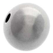 10 mm round beads - 316F stainless steel x4