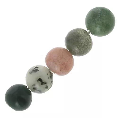 Beads Indian Agate  3 mm x25
