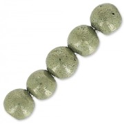 Beads Pyrite  3 mm x25|raw }}