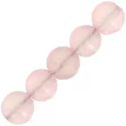 Beads Pink Calcedoine  6 mm x15