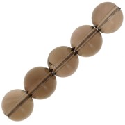 Beads Smoky Quartz  6 mm x15|raw }}