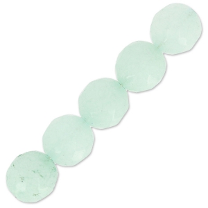 Bead Faceted round bead 12 mm Amazonite x1