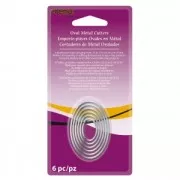 Kit Pastry cutter Oval x6