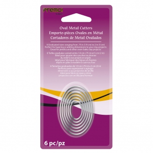 Kit Pastry cutter Oval x6