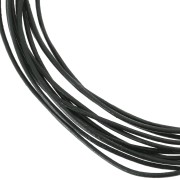 Leather cord 1mm Dark Green x 3m