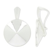 Setting pendant 1122 14mm in 925 silver x1