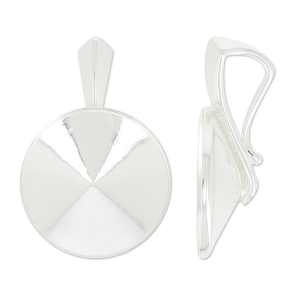 Setting pendant 1122 14mm in 925 silver x1