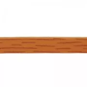 Double leather lace tanned 5 mm light brown x 50cm