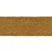 Double lace leather suede iridescent 10 mm Golden x 50cm