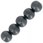 Cotton Pearls Miyuki 6mm Black x20