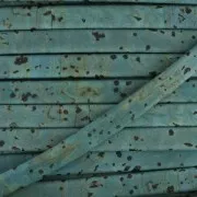 Double cork lace  5 mm blue grey x 50cm