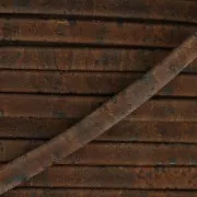 Double cork lace  5 mm Brown x 50cm