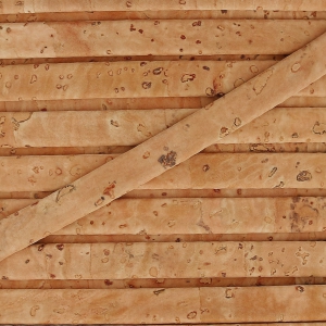 Double cork lace  5 mm Natural x 50cm