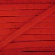 Double cork lace 5 mm Red x 50cm