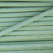 Stitched cork cord 3 mm Mint x 50cm|raw }}